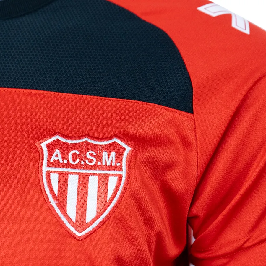 Imagen 2 de 3 de Remera Mitre Titan San Martín 23-ROJO/NEGRO