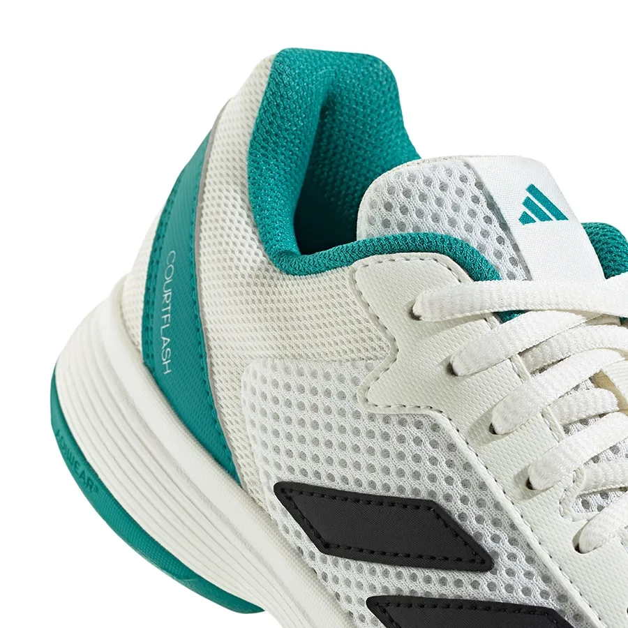 Imagen 6 de 7 de Zapatillas adidas Courtflash-BLANCO/PETROLEO