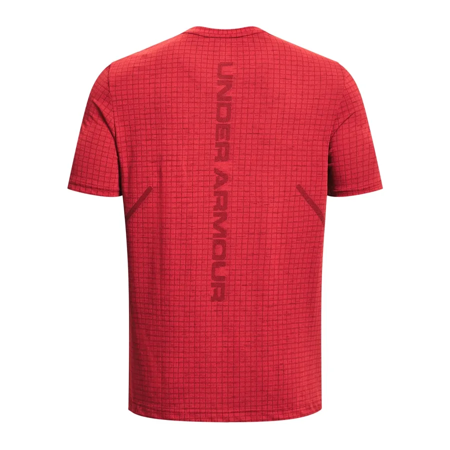 Imagen 1 de 4 de Remera Under Armour Seamless Grid-ROJO