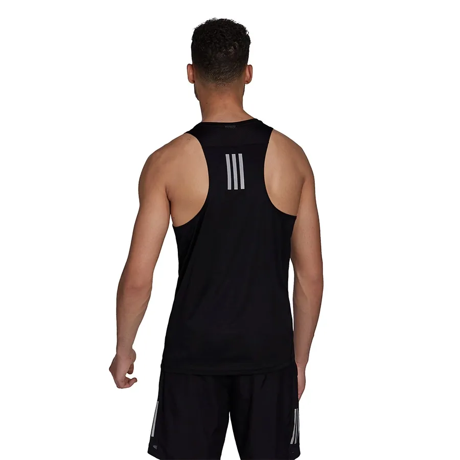 Imagen 1 de 4 de Musculosa adidas Own The Run-NEGRO