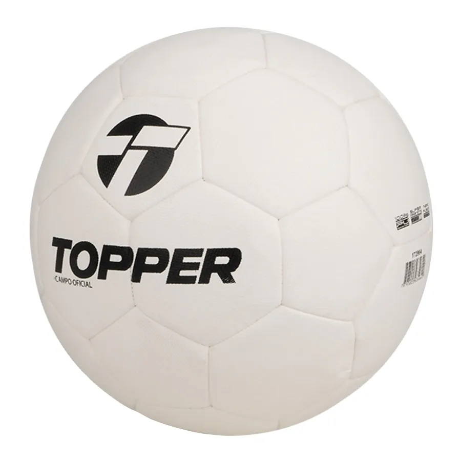 Imagen 1 de 3 de Pelota Topper Retro II-BLANCO/NEGRO