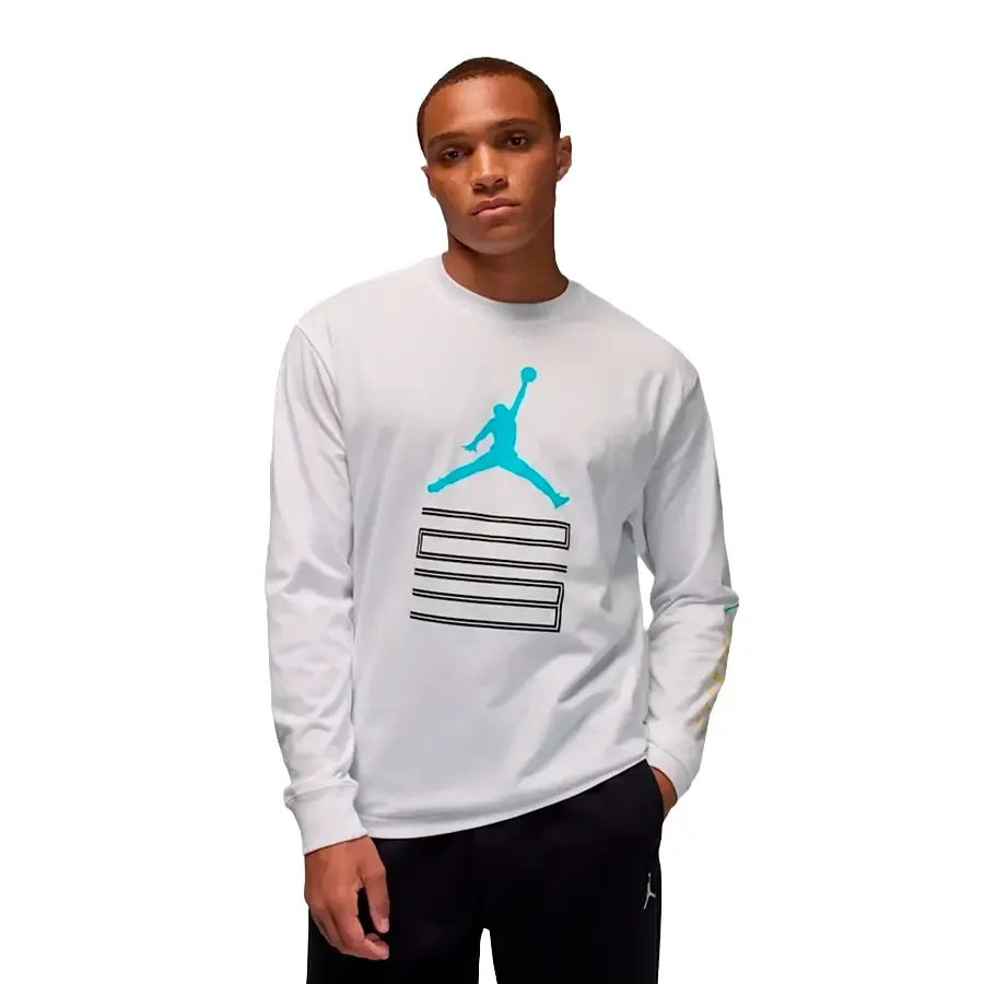 Imagen 0 de 3 de Remera Nike Jordan Brooklyn-BLANCO