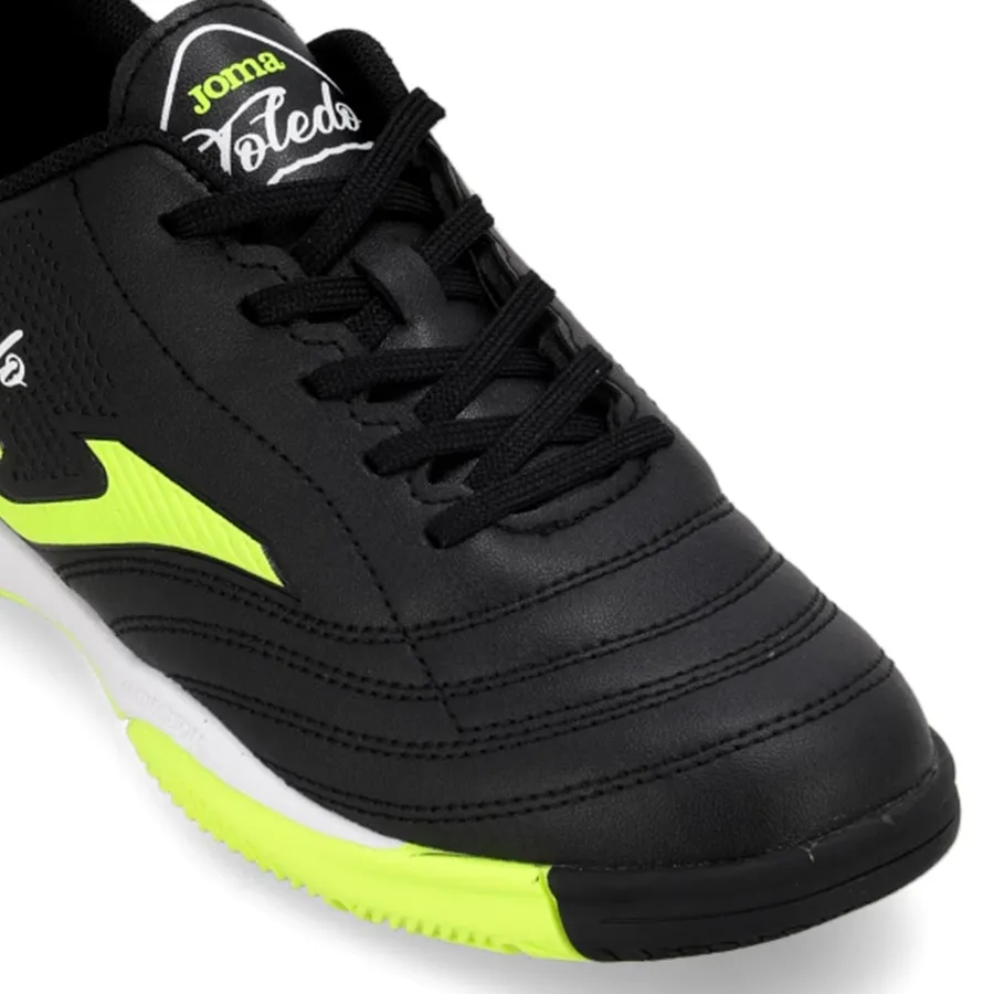 Imagen 5 de 7 de Botines Joma Toledo Jr 4-NEGRO/AMARILLO FLUOR