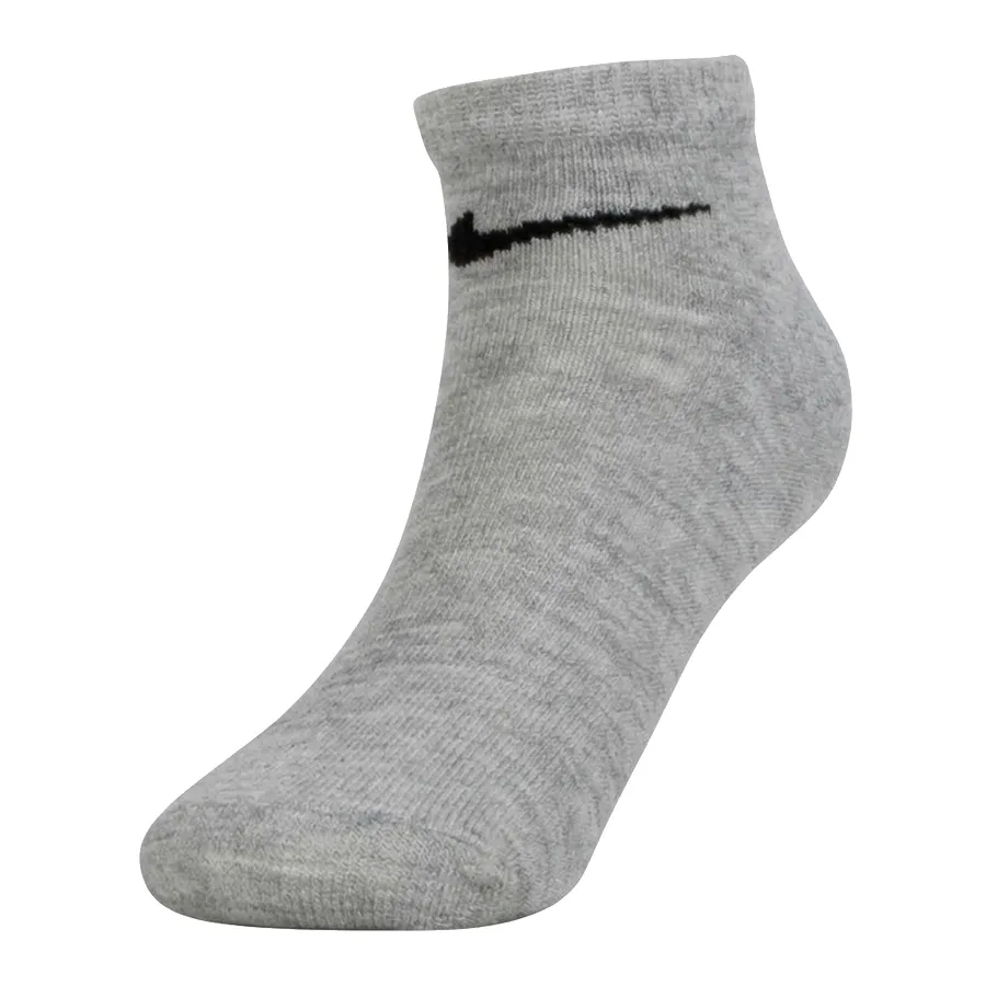 Imagen 3 de 4 de Medias Nike Basic No Show Pack x3-BLANCO/GRIS/NEGRO