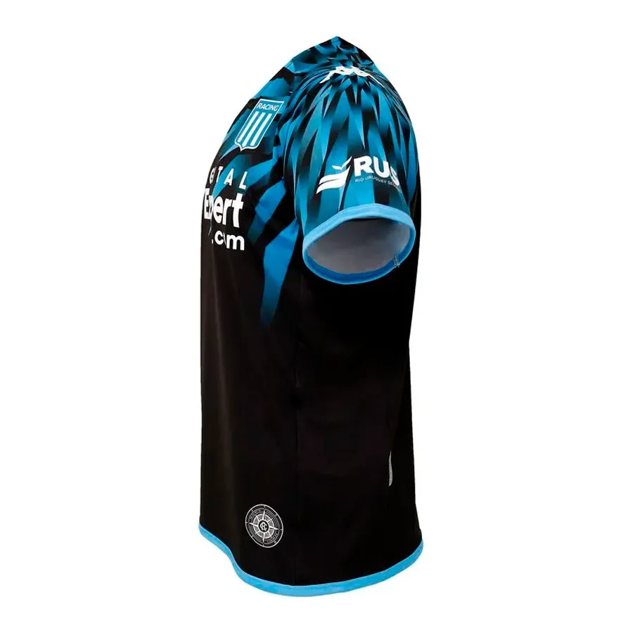 Imagen 3 de 4 de Camiseta Kappa Kombat 4 Racing 2023-NEGRO/CELESTE