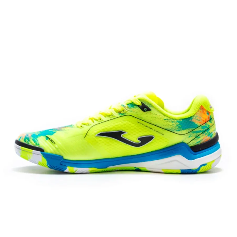 Imagen 2 de 8 de Botines Joma Invicto In-AMARILLO FLUOR/NARANJA/AZUL