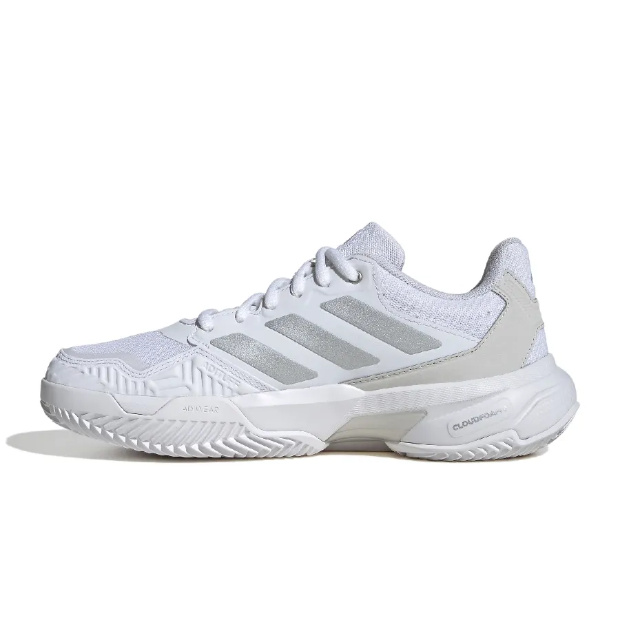 Imagen 2 de 7 de Zapatillas adidas Courtjam Control 3-BLANCO/PLATA