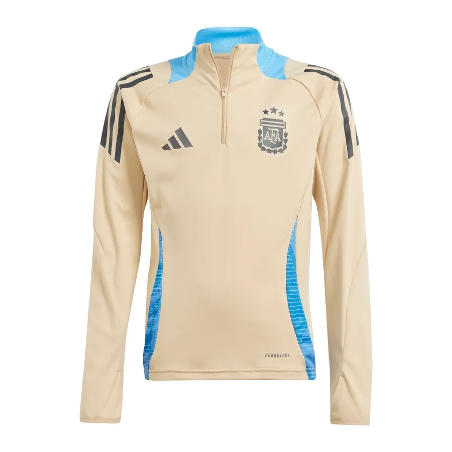 Imagen 0 de 4 de Buzo adidas Entrenamiento Argentina 24-BEIGE/CELESTE