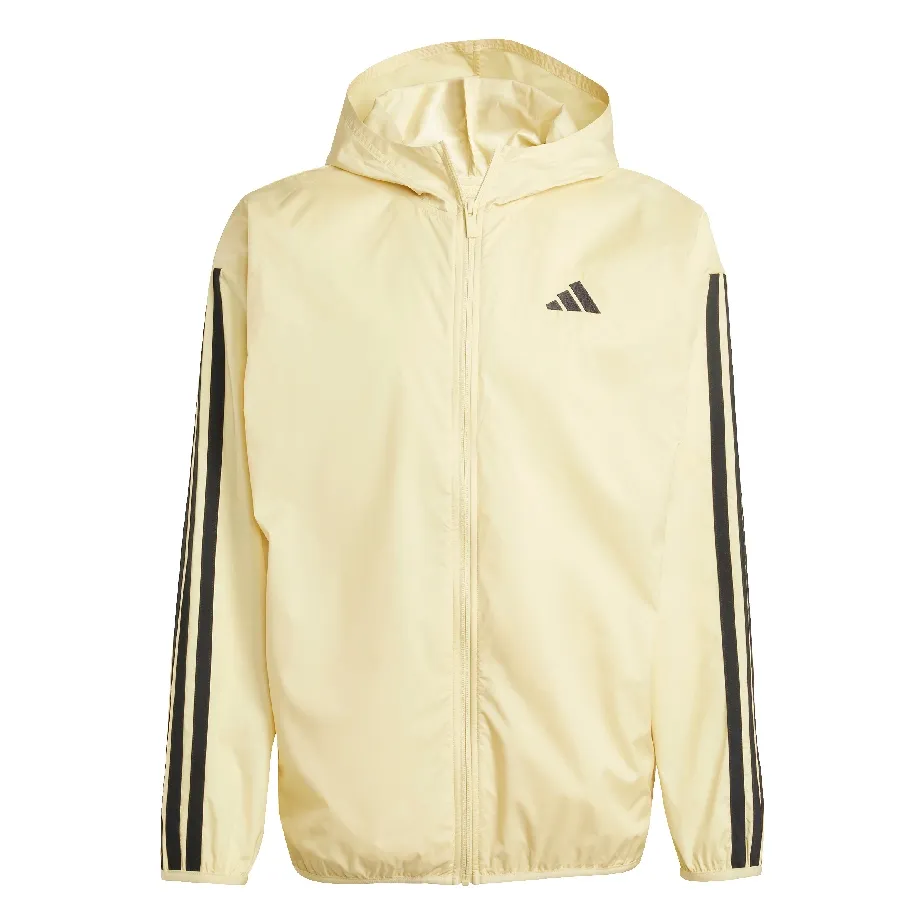 Imagen 2 de 4 de Campera adidas Rompevientos Essentials 3 Tiras-AMARILLO PASTEL