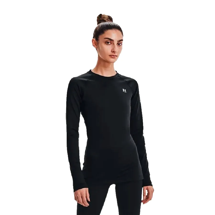 Imagen 0 de 1 de Remera Térmica Under Armour Authentics Crew-NEGRO