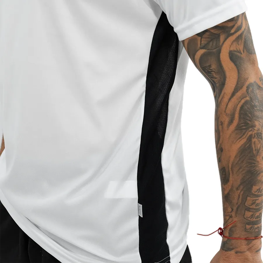 Imagen 7 de 9 de Remera Mitre Derby Gimnasia Y Esgrima-BLANCO/NEGRO