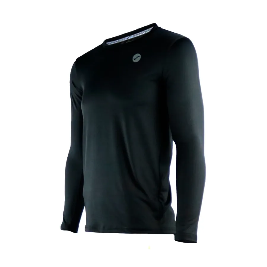 Imagen 1 de 4 de Remera Snauwaert Helm Termica-NEGRO