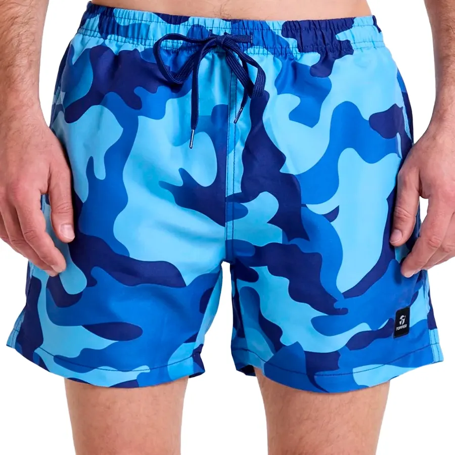 Imagen 2 de 3 de Short de Baño Topper Slim-AZUL/CELESTE/FRANCIA