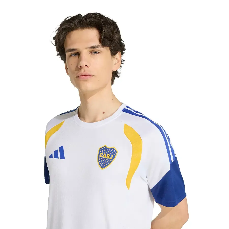 Imagen 4 de 6 de Camiseta adidas Entrenamiento Tiro26 Competition Boca-BLANCO/AZUL/AMARILLO