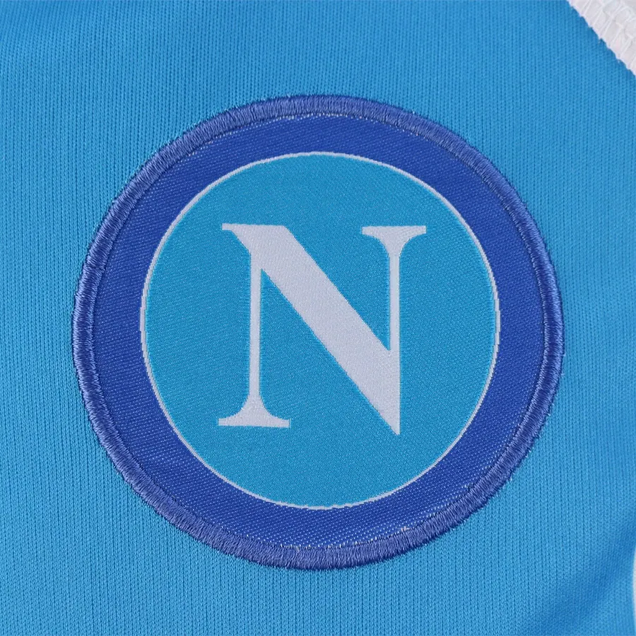 Imagen 3 de 5 de Camiseta Kappa Kombat Extra Napoli-BLANCO/AZUL