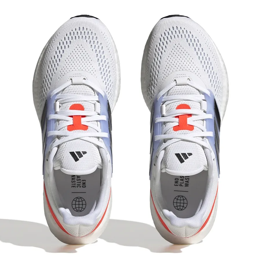 Imagen 2 de 6 de Zapatillas adidas Pureboost 22-BLANCO/NARANJA/NEGRO