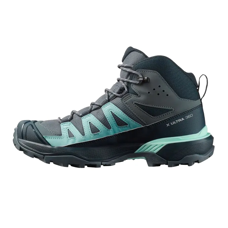 Imagen 2 de 6 de Zapatillas Salomon X Ultra 360 Mid GoreTex-MARINO/GRAFITO/CELESTE