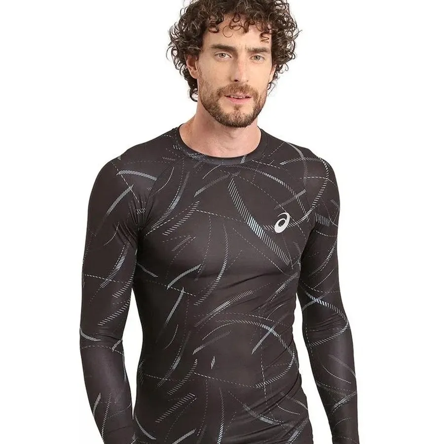 Imagen 0 de 2 de Remera Asics Termica Limit-NEGRO
