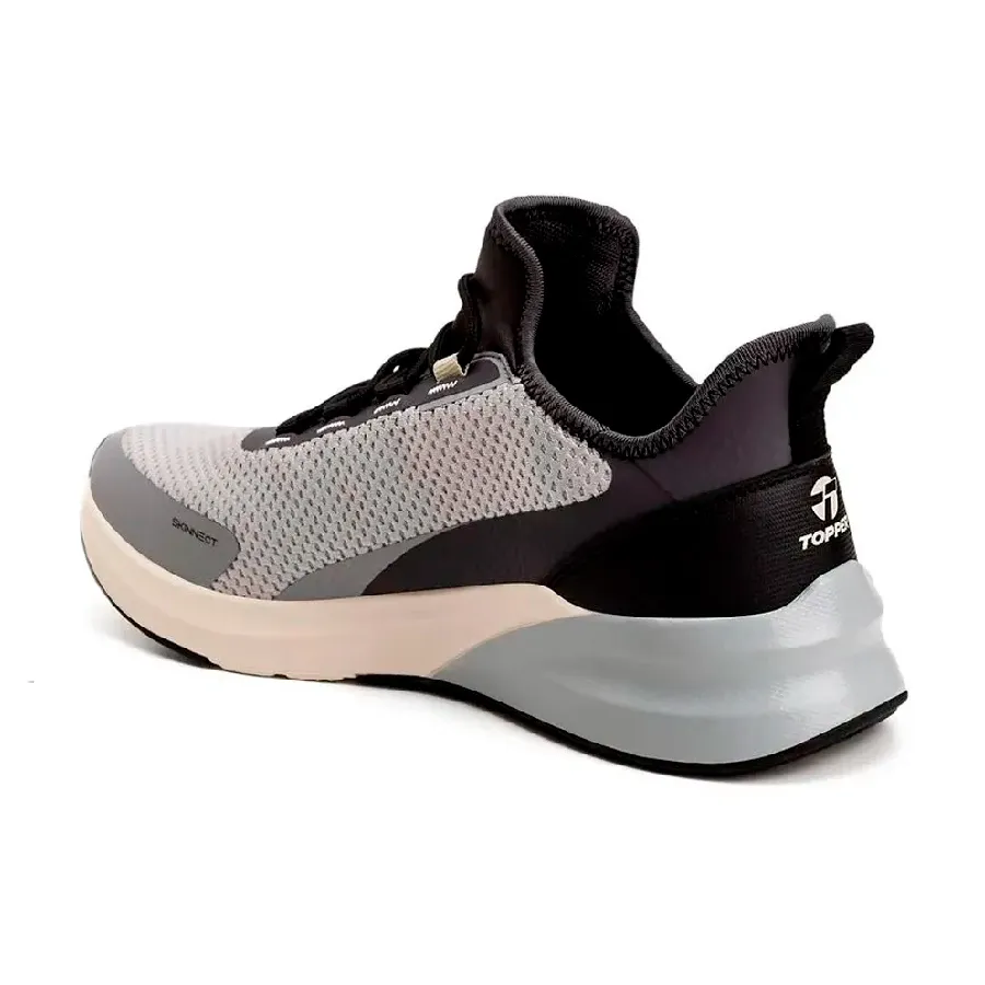 Imagen 2 de 5 de Zapatillas Topper Squat II-GRIS/GRAFITO/NEGRO