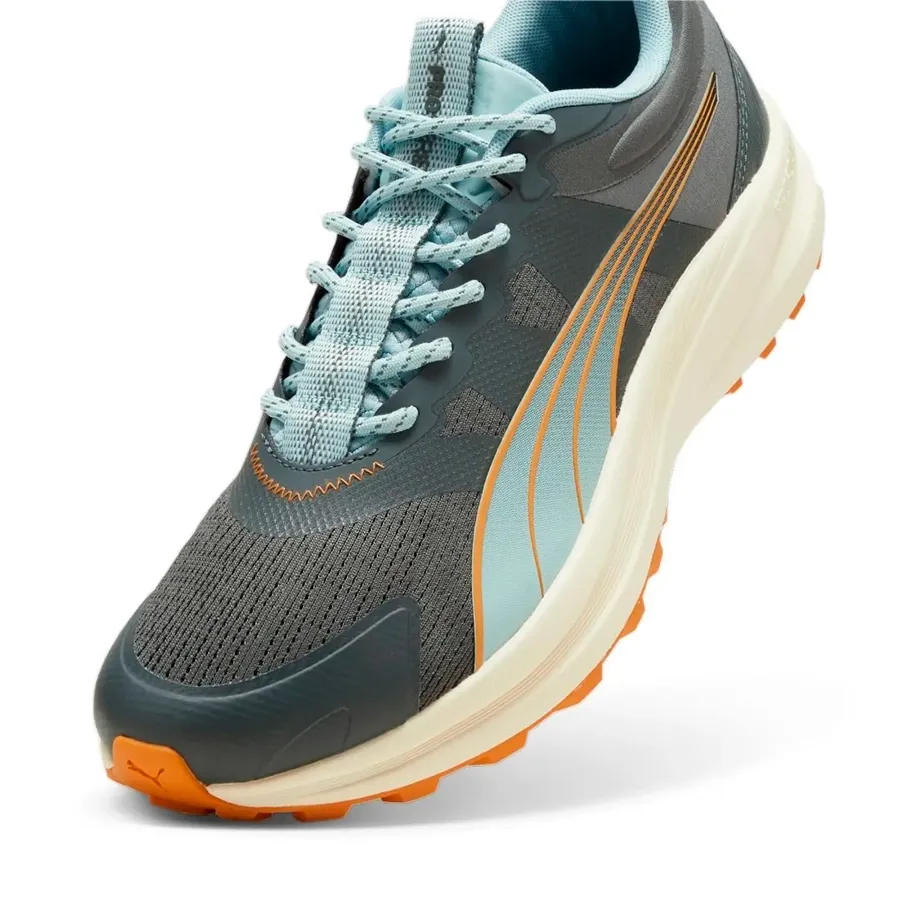 Imagen 5 de 6 de Zapatillas Puma Radeem Profoam Trail-GRAFITO/CELESTE/NARANJA