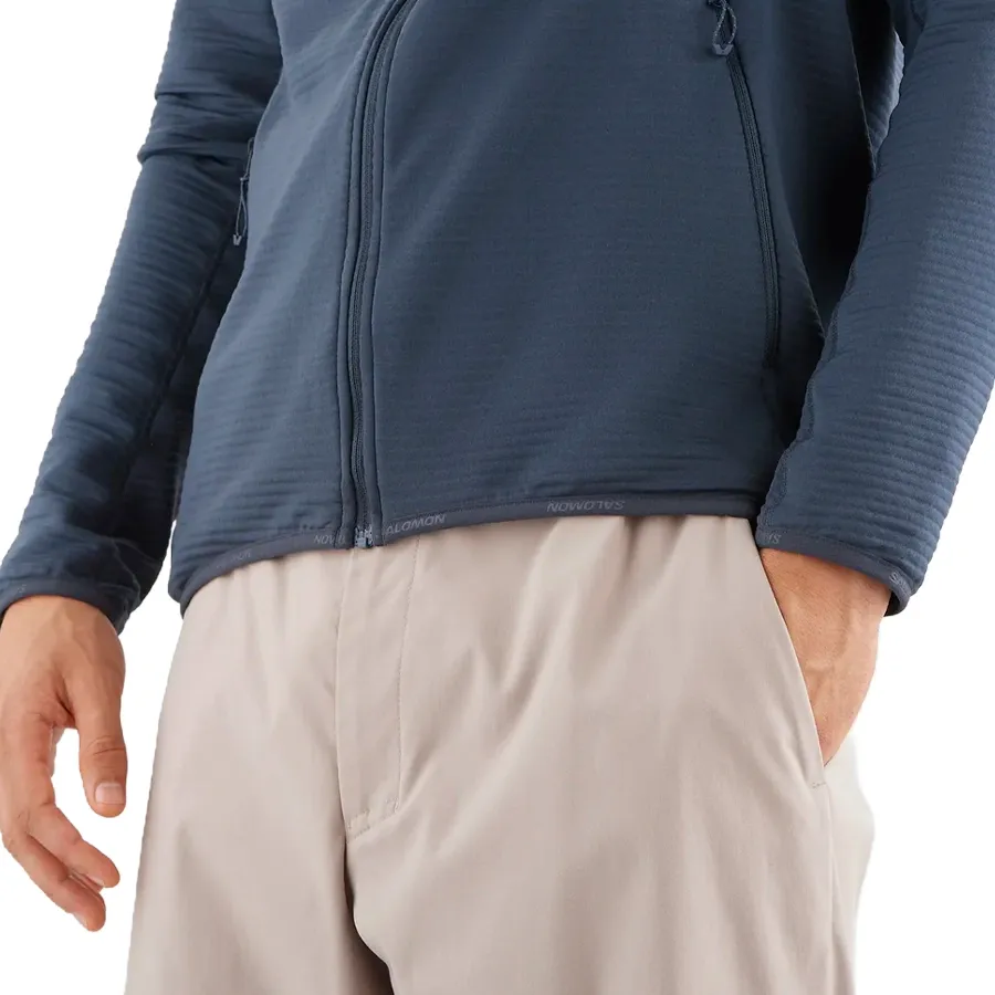 Imagen 5 de 6 de Campera Salomon Essential Lightwarm-AZUL NOCHE
