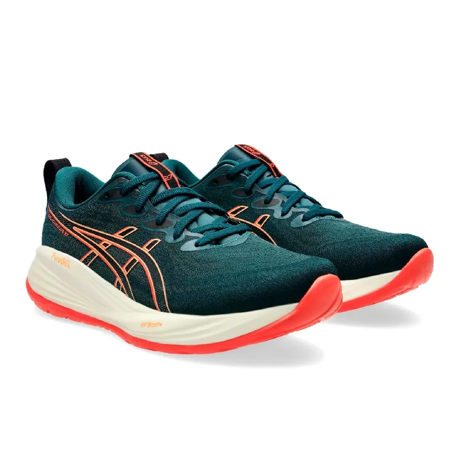 Imagen 1 de 7 de Zapatillas Asics Gel-Cumulus 27-PETROLEO/NARANJA