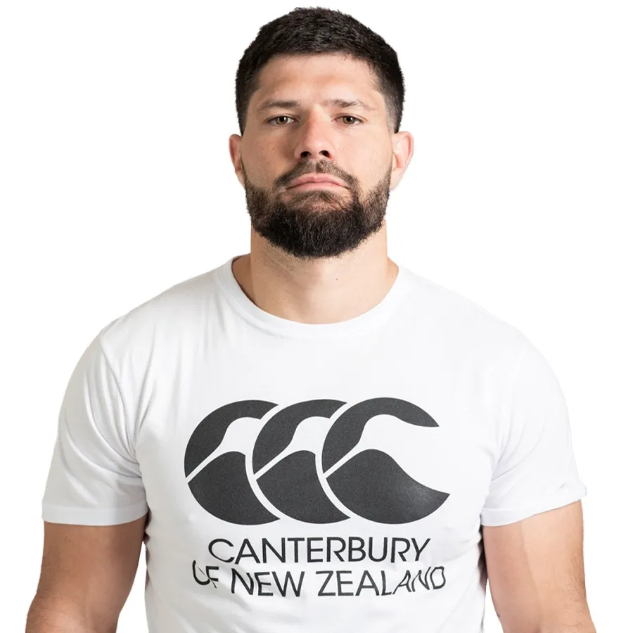 Imagen 2 de 5 de Remera Canterbury Of New Zeland-BLANCO/NEGRO