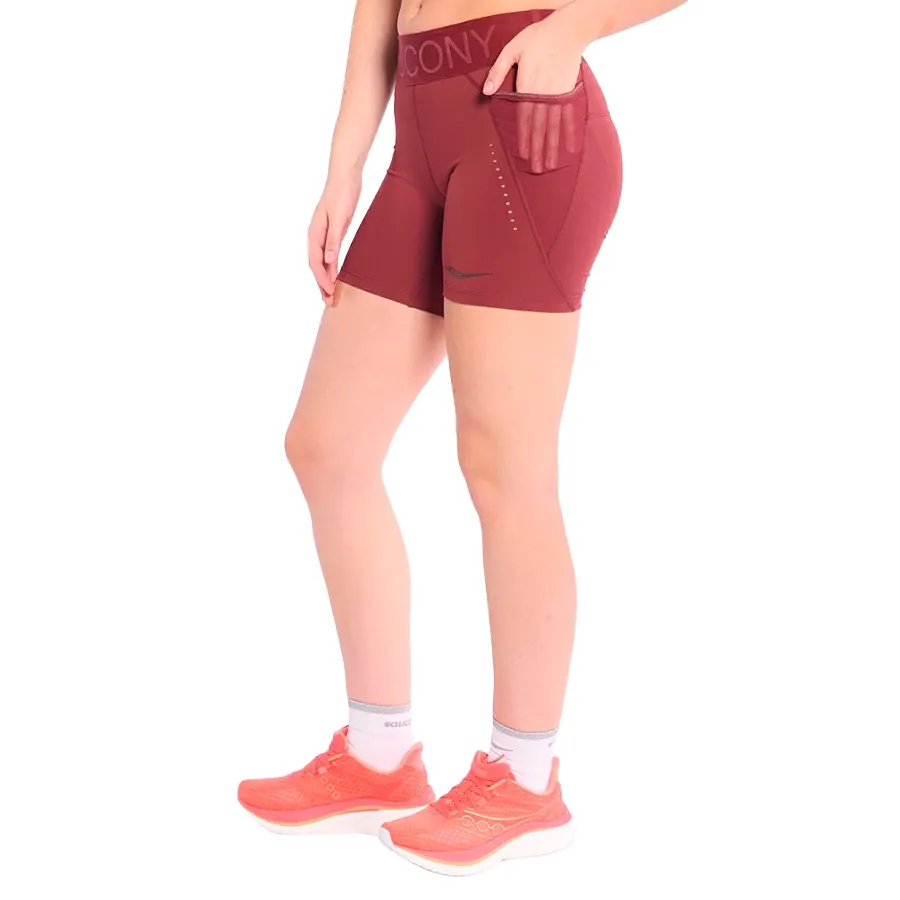 Imagen 1 de 5 de Short Saucony Explorer Tr 5"-VINO