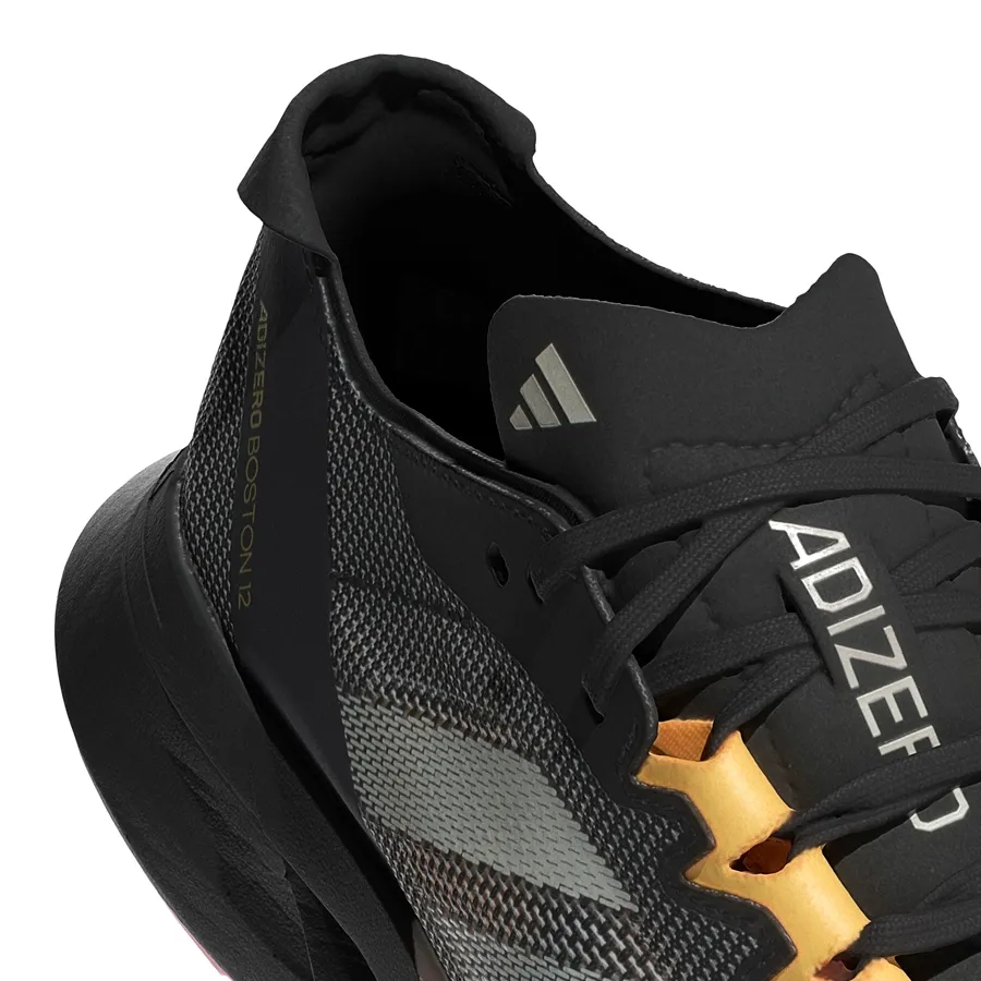 Imagen 7 de 9 de Zapatillas adidas Adizero Boston 12-NEGRO/GRAFITO/AMARILLO
