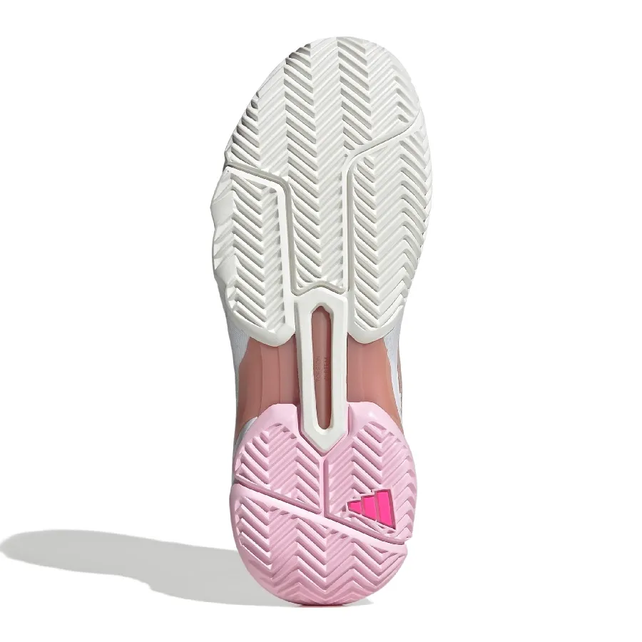 Imagen 4 de 8 de Zapatillas adidas Courtjam Control 3-BLANCO/ROSA/BEIGE
