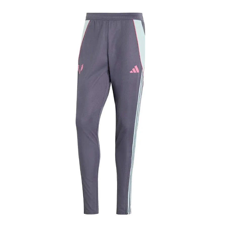 Imagen 2 de 5 de Pantalón adidas Messi-GRIS/CELESTE/ROSA