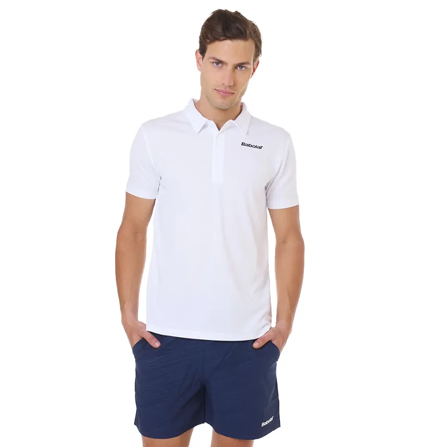 Imagen 0 de 5 de Remera Babolat Polo Tradition-BLANCO