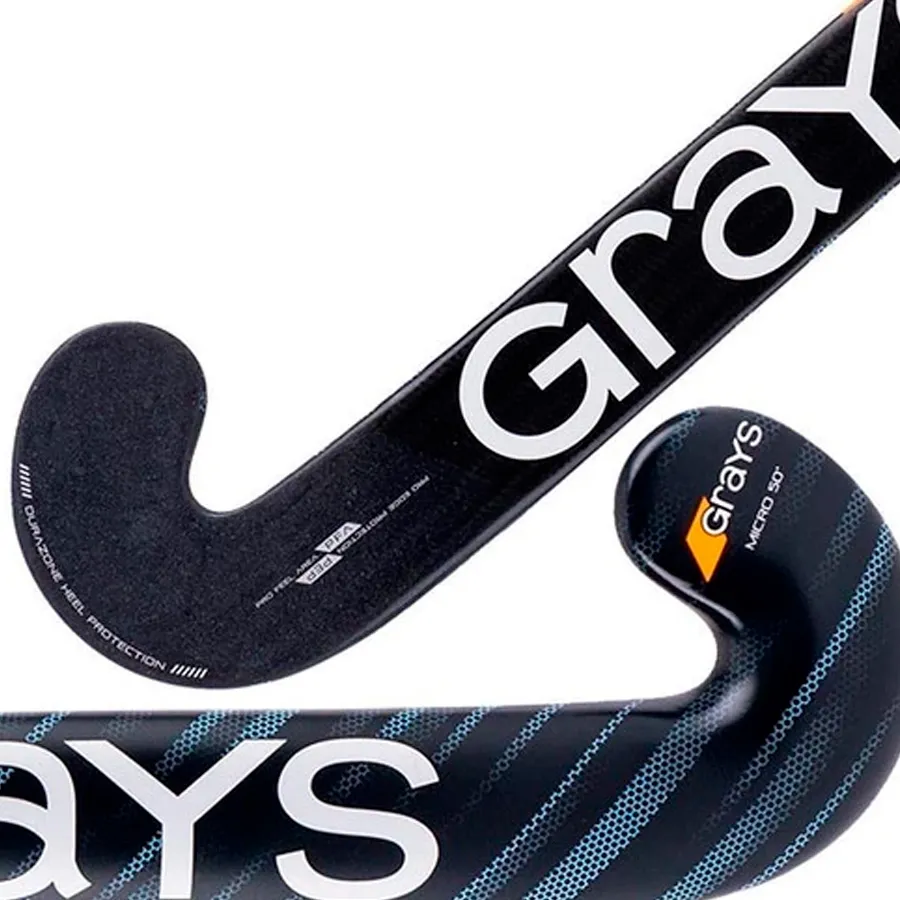 Imagen 2 de 3 de Palo De Hockey Grays Gr 8000 Db Mc-NEGRO/NARANJA/BLANCO