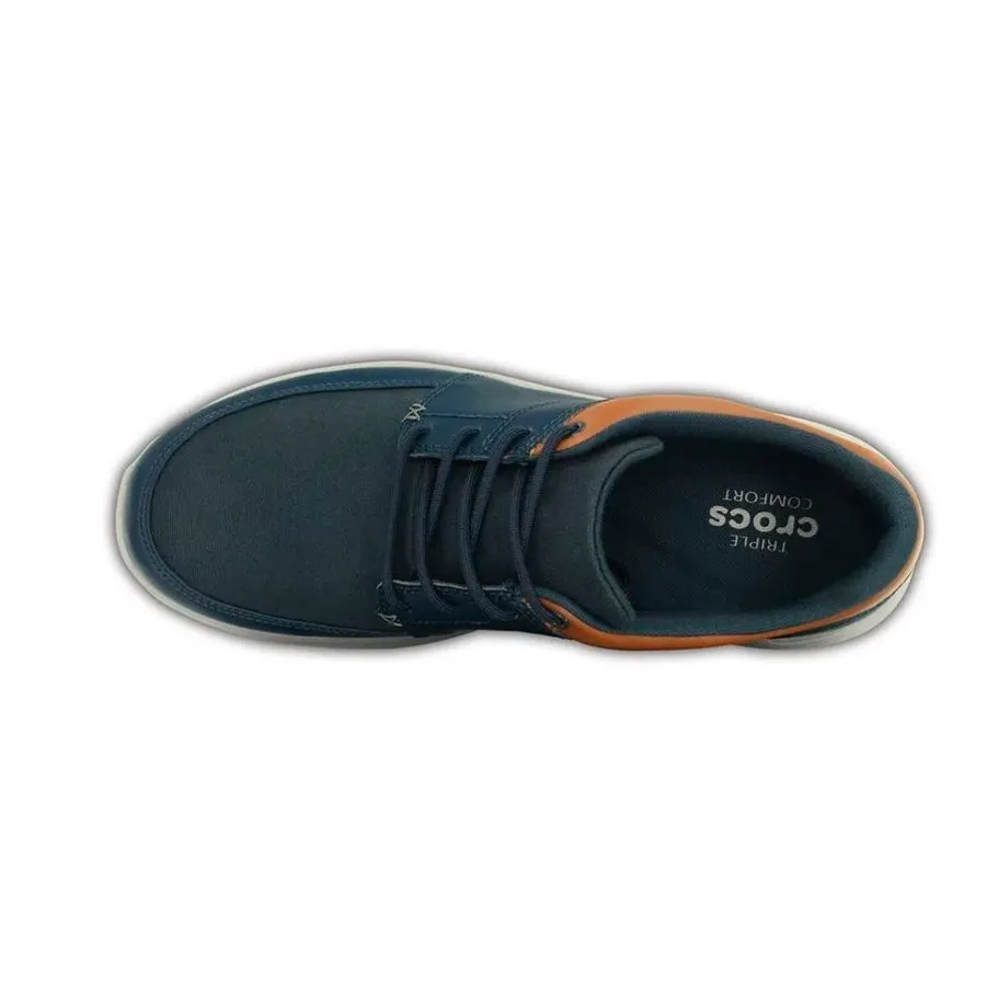 Imagen 2 de 4 de Zapatillas Crocs Kinsale Lace Up-MARINO/SUELA