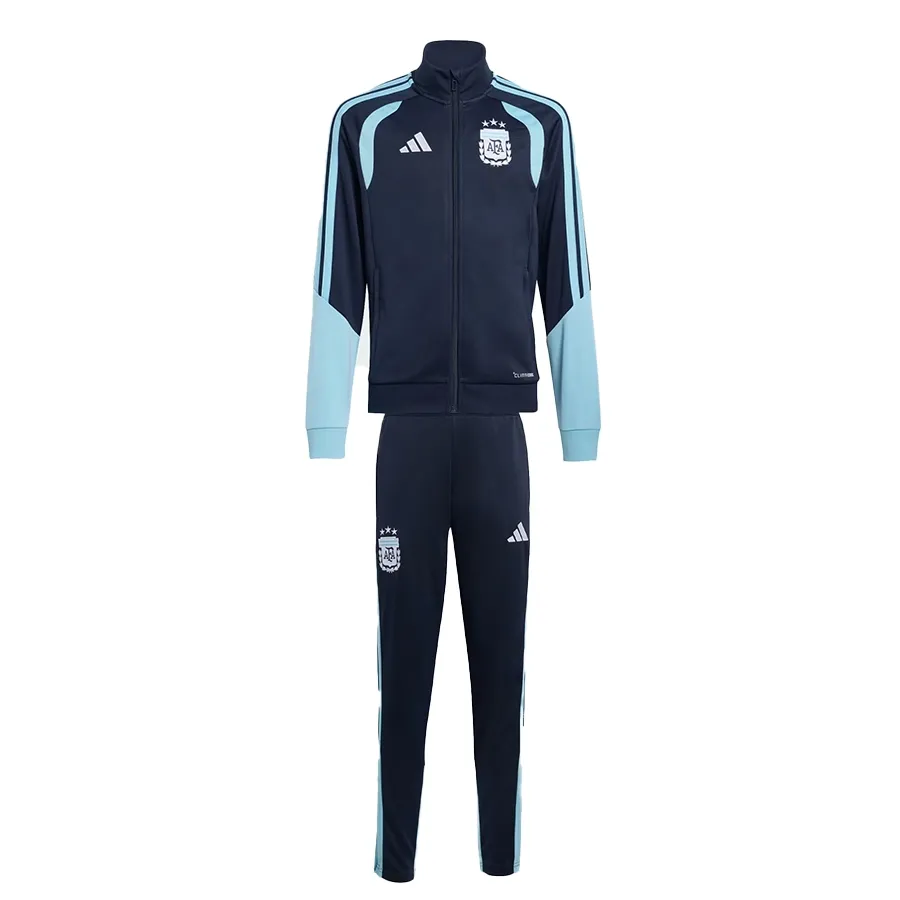 Imagen 0 de 1 de Conjunto adidas Deportivo Tiro Selección Argentina 26 Afa para Niños-MARINO/CELESTE