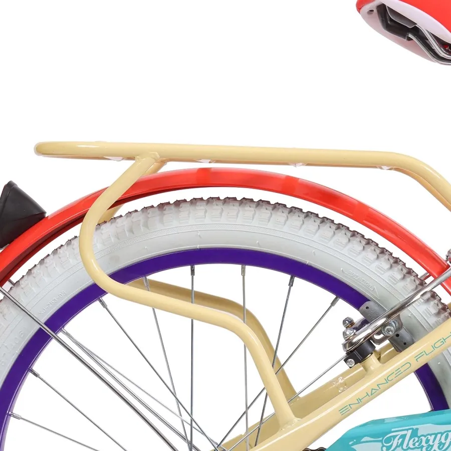 Imagen 5 de 7 de Bicicleta TopMega Flexygirl R20 1vel-ARENA/TURQUESA