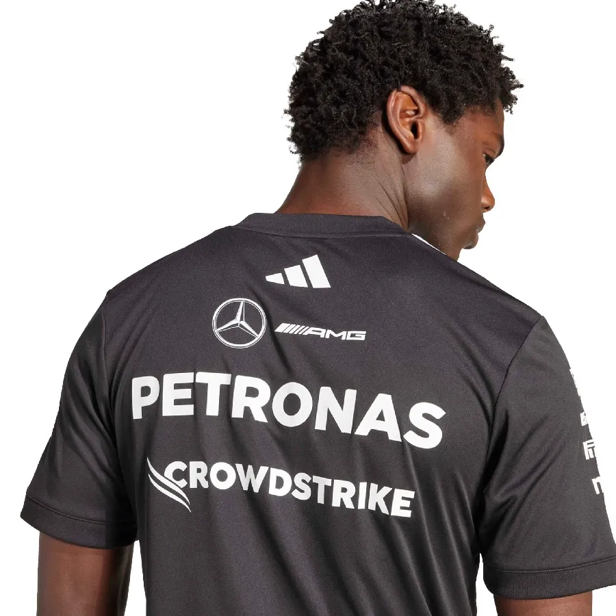 Imagen 4 de 5 de Camiseta adidas Piloto Mercedes - AMG Petronas F1 Team-NEGRO