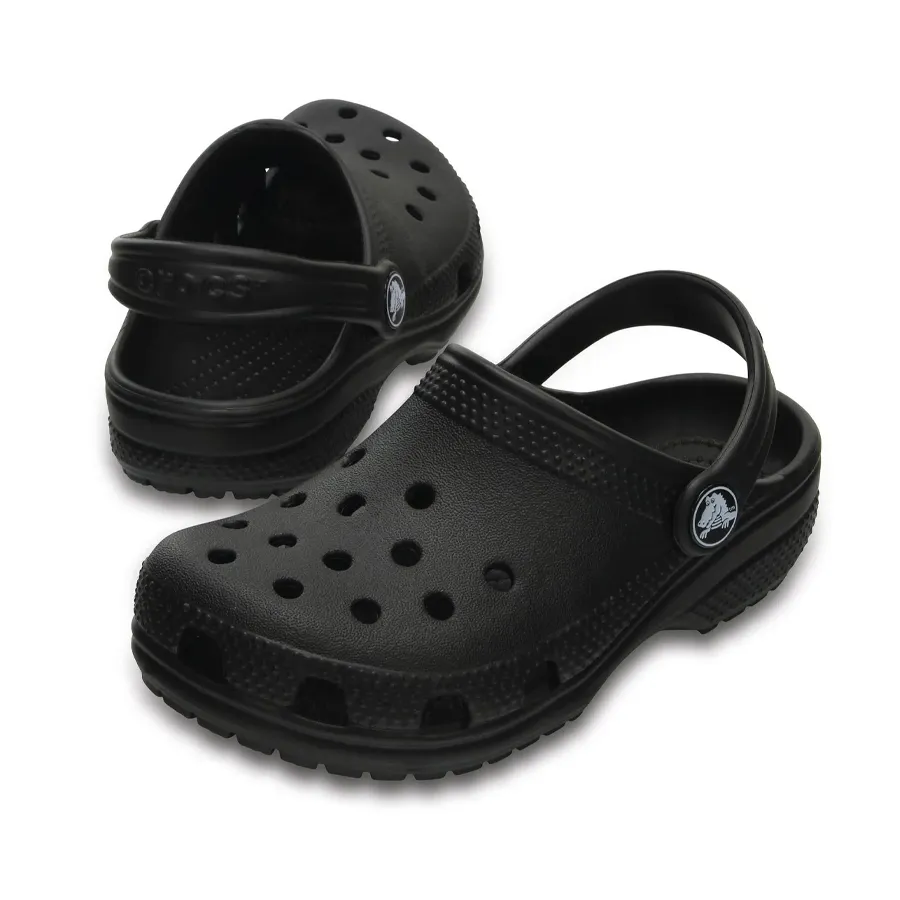 Imagen 2 de 4 de Ojotas Crocs Classic Kids-NEGRO