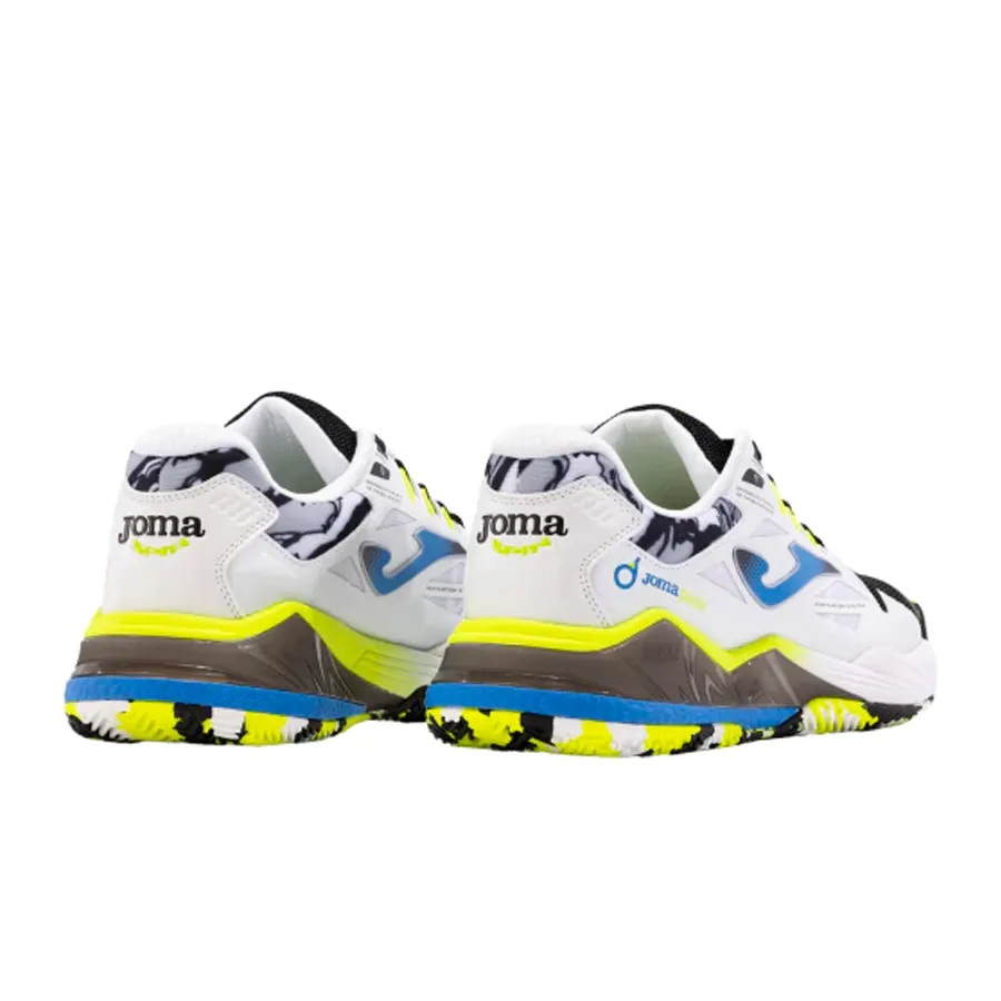 Imagen 2 de 5 de Zapatillas Joma Padel Spin-BLANCO/NEGRO/AMARILLO