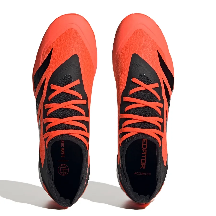 Imagen 3 de 5 de Botines adidas Predator Accuracy 3-NARANJA FLUOR/NEGRO