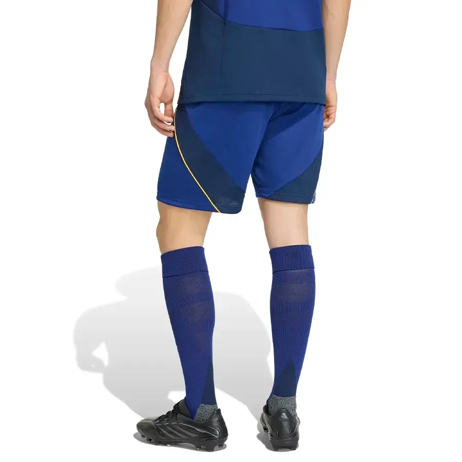 Imagen 1 de 4 de Short adidas Boca Juniors 25 Aniversario Bicampeón 2001-AZUL/AMARILLO