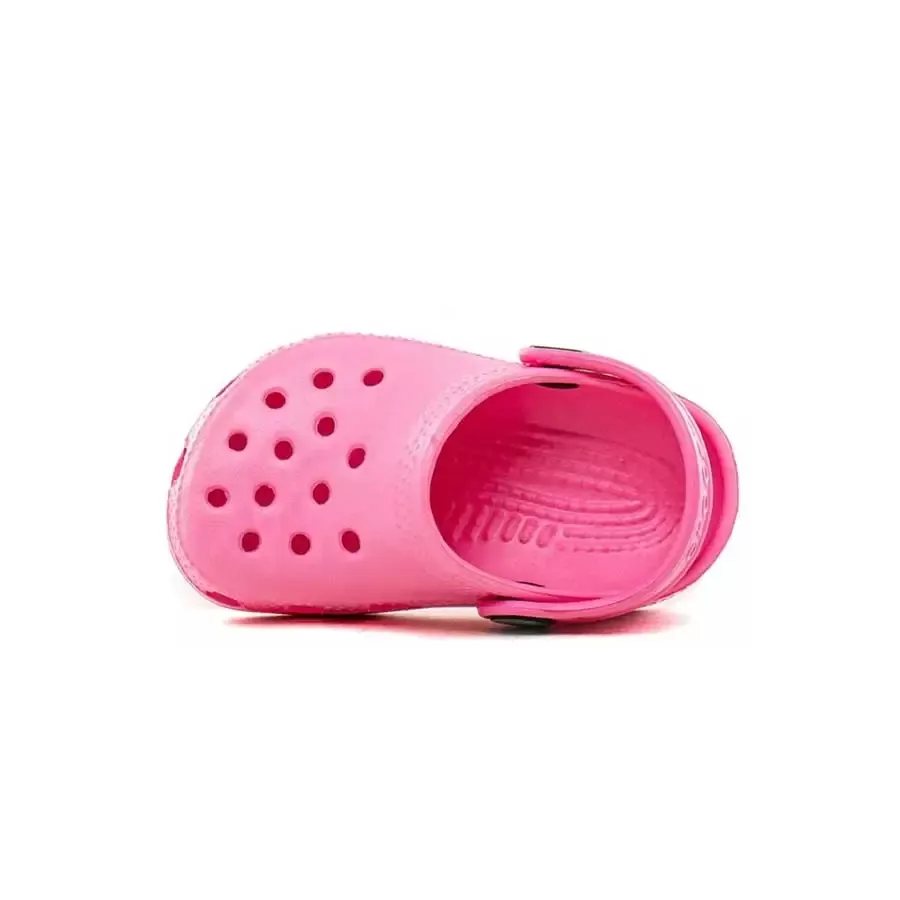 Imagen 1 de 3 de Ojotas Crocs Classic Kids Lemonade-ROSA