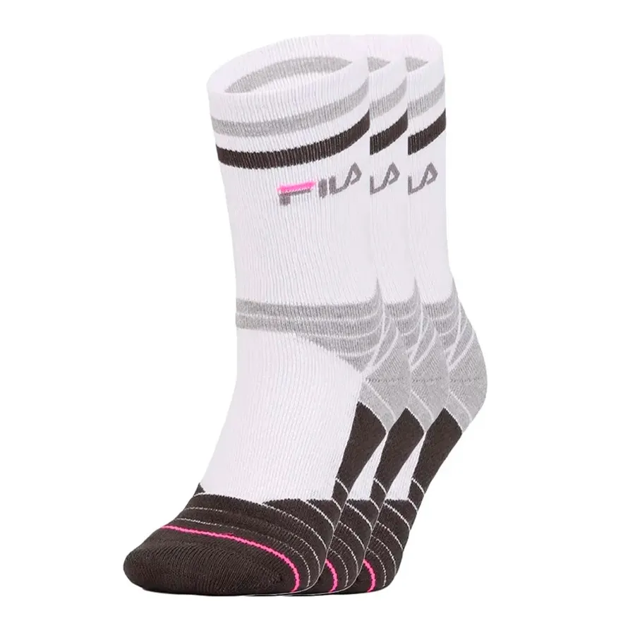 Imagen 0 de 2 de Medias Fila Logo Pack 3-BLANCO/GRIS/NEGRO