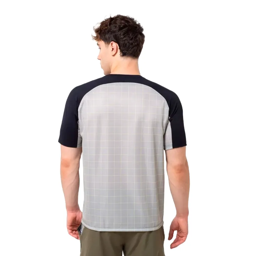 Imagen 1 de 3 de Remera Fila Grid Match-NEGRO/GRIS