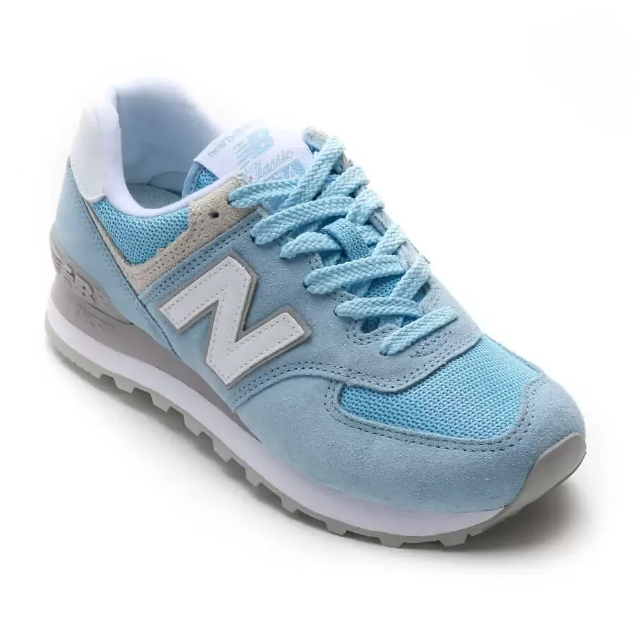 Imagen 0 de 5 de Zapatillas New Balance 574  W-CELESTE/BLANCO
