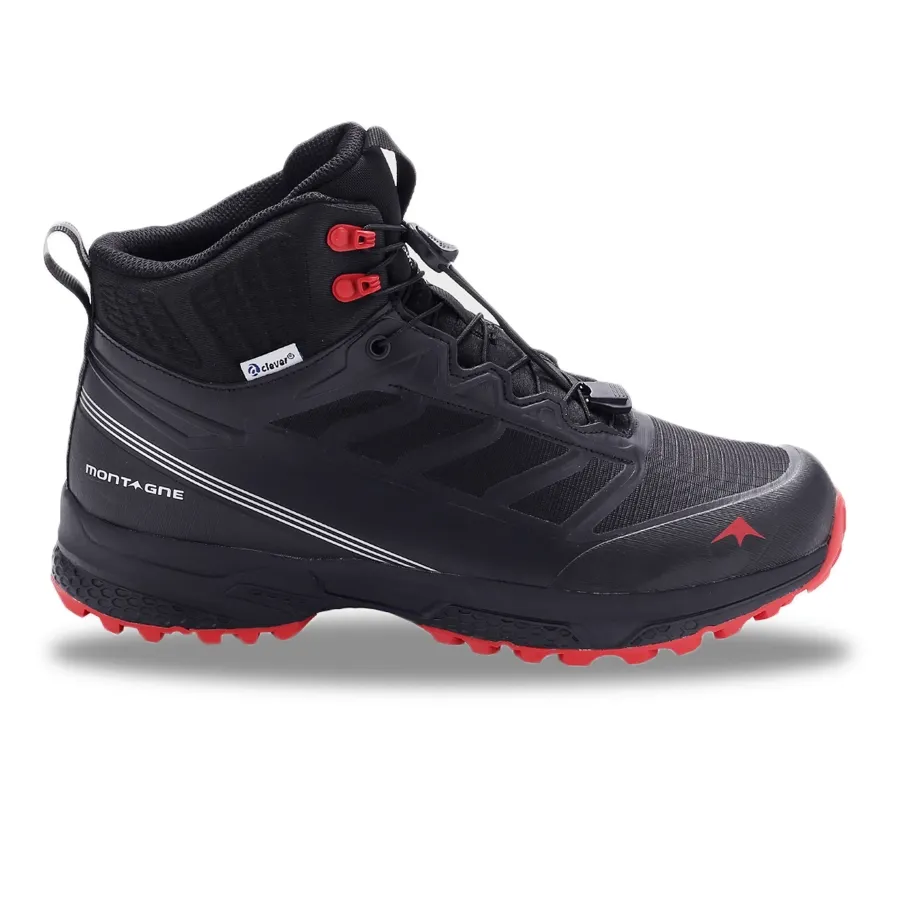 Imagen 0 de 6 de Bota Montagne Trekking Ultra 3.0 Mid-NEGRO/ROJO