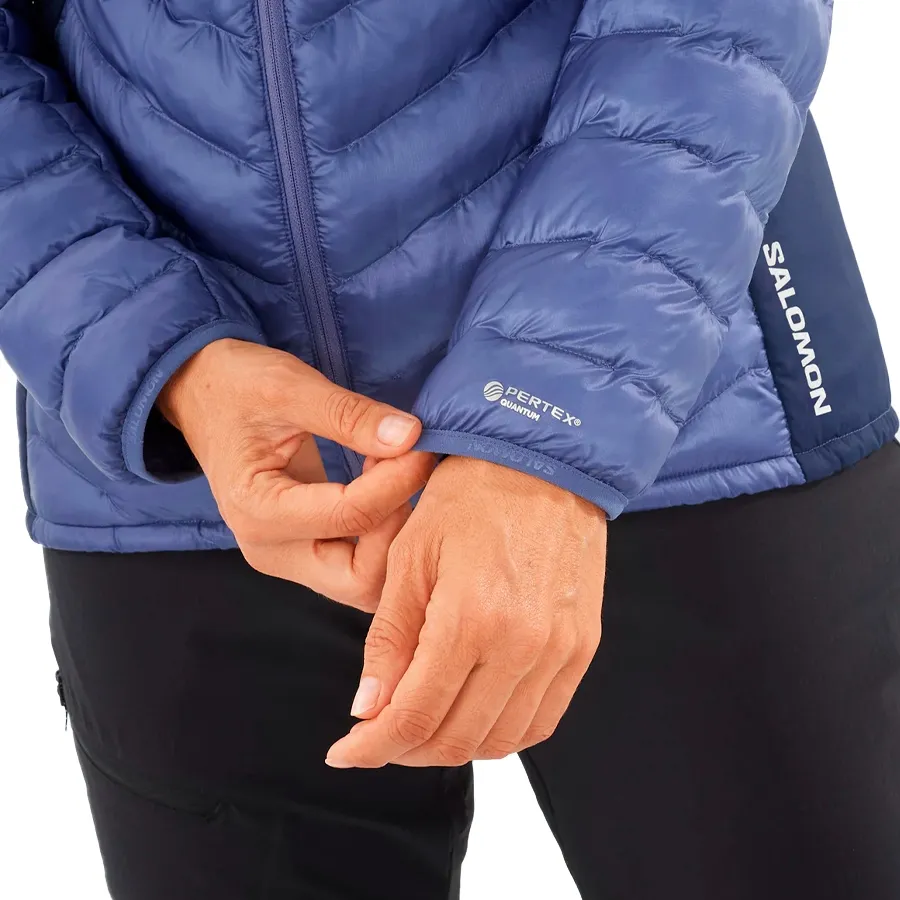 Imagen 6 de 8 de Campera Salomon Outline Primaloft Hdy-AZUL/MARINO