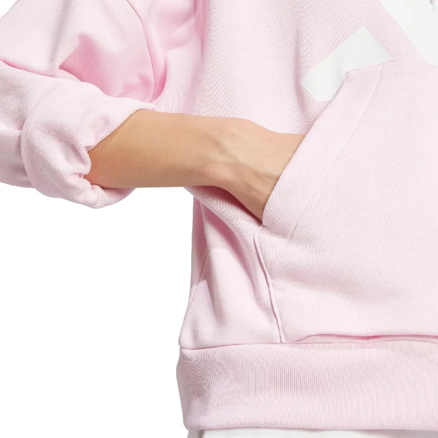 Imagen 4 de 5 de Buzo adidas Essentials Big Logo-ROSA/BLANCO