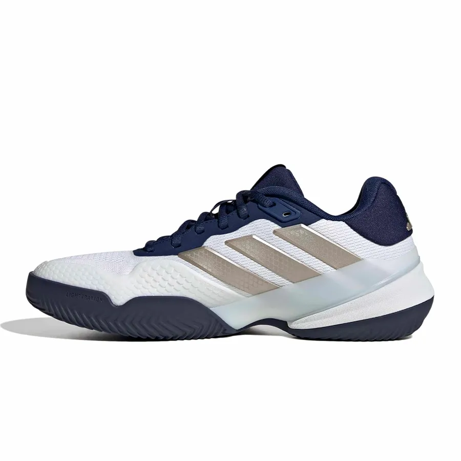 Imagen 2 de 7 de Zapatillas adidas Barricade 14-BLANCO/MARINO/DORADO