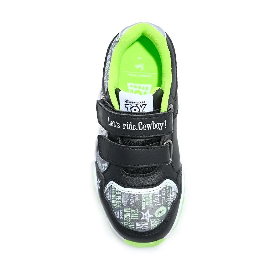Imagen 0 de 4 de Zapatillas Footy Toy Story Con Luz-NEGRO/GRIS/VERDE FLOUR
